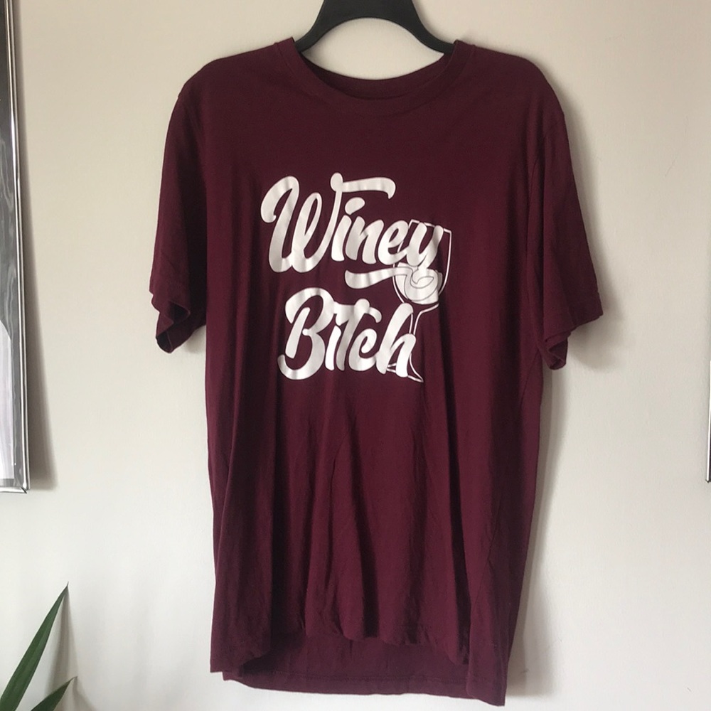 Winey Bitch tee NWOT
